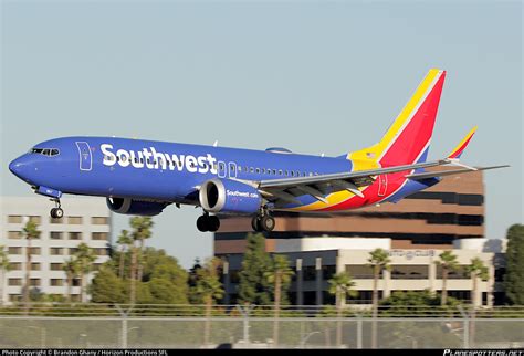 N8817L Southwest Airlines Boeing 737 8 MAX Photo By Brandon Ghany