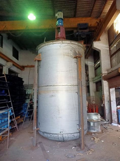 Stainless Steel Limpet Coil SS MS Reactor Vessel For ProceSS Reaction