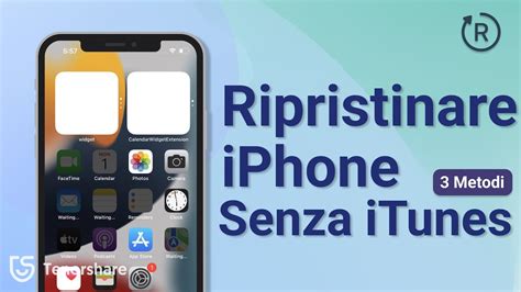 Come Ripristinare Iphone Senza Itunes Reset Iphone Metodi