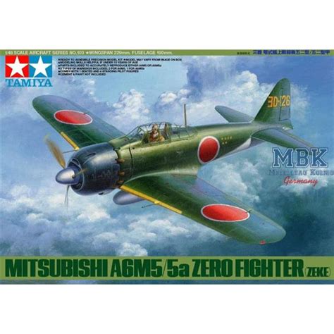 Mitsubishi A6m5 5a Zero Fighter Zeke