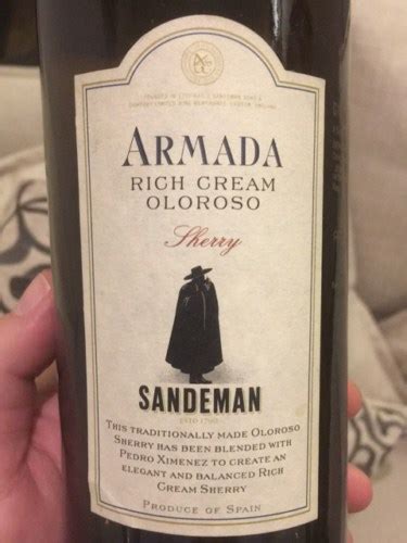 Sandeman Armada Rich Cream Oloroso Sherry | Wine Info