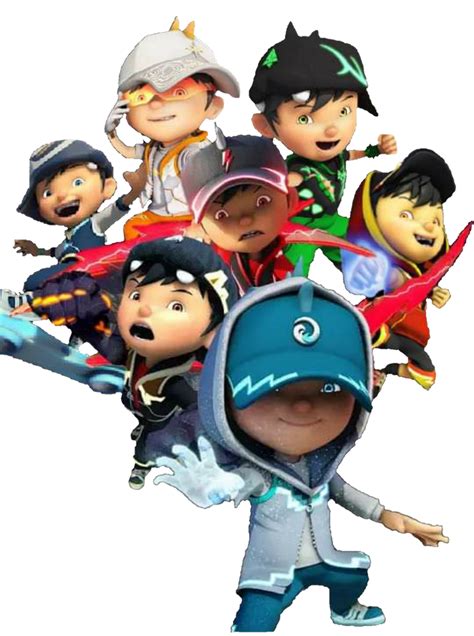 Boboiboy Kuasa 7 Dalam The Movie Render Ver 4 by boyfermediaarts on ...