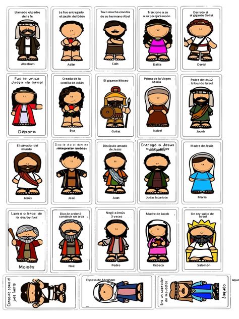 Personajes Biblicos Pdf