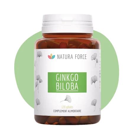 Ginkgo Biloba Bio En G Lules Par Natura Force