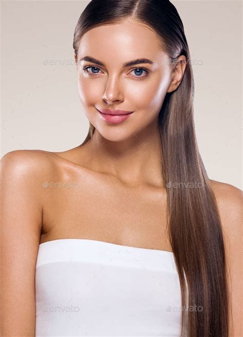 Female Beautiful Face Eyes And Smile Spa Concept Beautiful Women