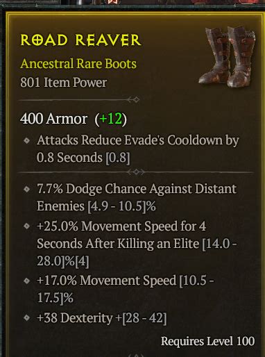 Wts Boots Top Move Speed Dex Topic D2jsp