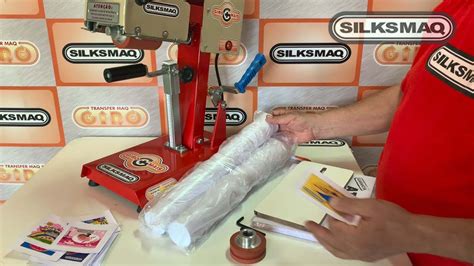 Produtos Que Acompanham A Maquina Transfer Giro Mais Silksmaq YouTube