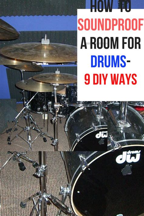 9 Ways to DIY Soundproof Drum Room | Drum room, Soundproof room, Music ...