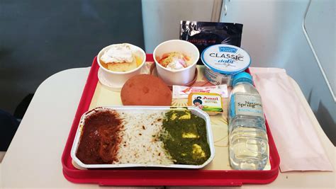 Air India Economy Class Meals Inflight Feed