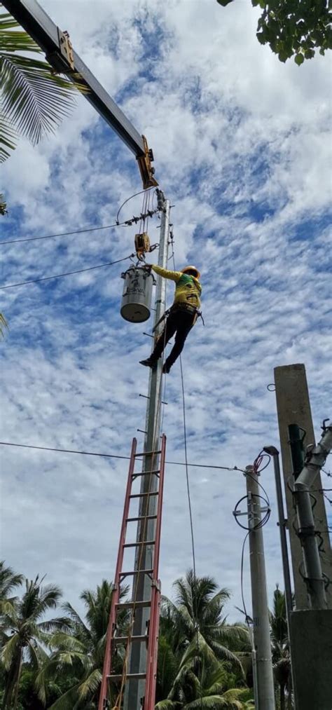 LOOK ILECO III Technical Team Installed 1 25 KVA Transformer And CT