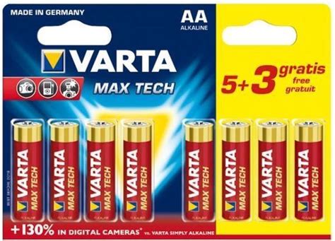 Varta Max Tech Aa Single Use Battery Alkaline V Bol