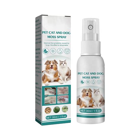 Pet Cat and Dog Moss Spray Natural Remedy for Skin Irritations 30ml