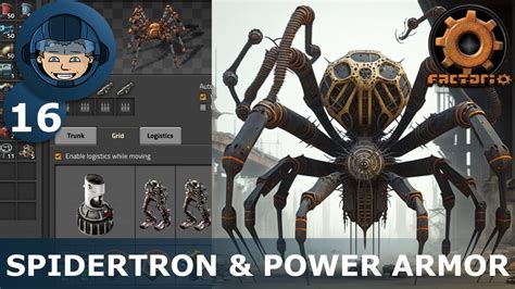 SPIDERTRON POWER ARMOR MK2 Step 16 Factorio Megabase Step By Step