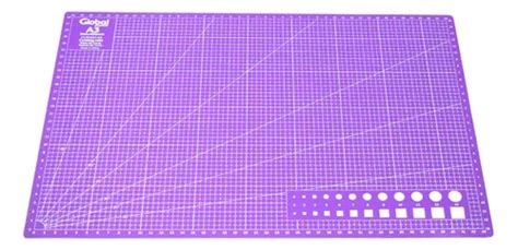 Tabla Plancha De Corte A3 Pvc 3 Capas 45x30cm Color Violeta Mercadolibre