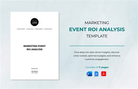 Marketing Event ROI Analysis Template In Word PDF Google Docs