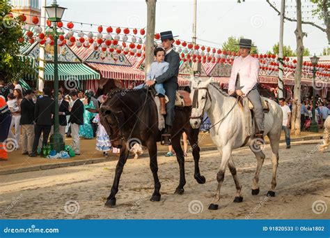 Feria de Abril editorial stock photo. Image of local - 91820533