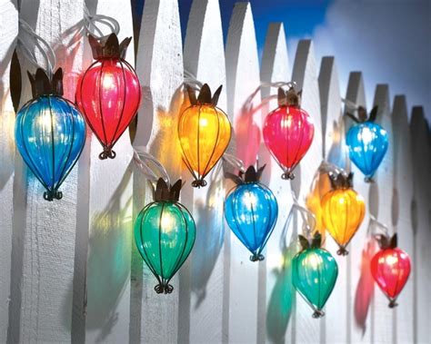 Teardrop Outdoor String Lights