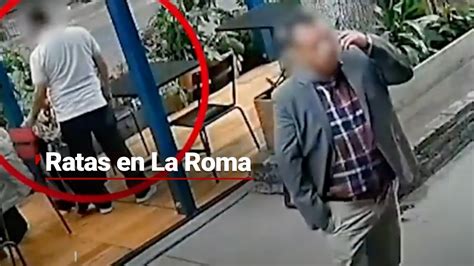 RATAS EN LA ROMA Agarraron a adulto mayor y a su cómplice por robar