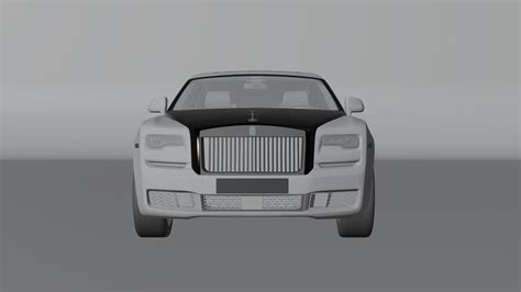 Artstation Rolls Royce Ghost 3d Model Game Assets