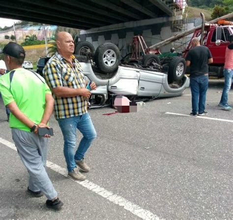 Accidente de tránsito deja un fallecido en la Av Ribereña de Barquisimeto