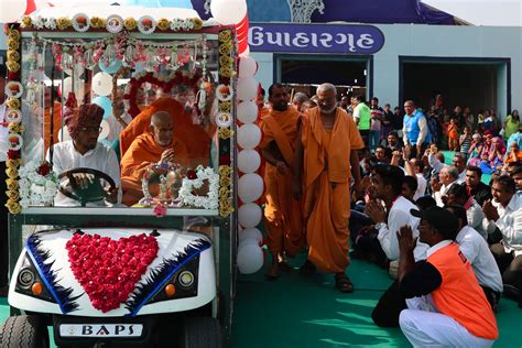 Hh Pramukh Swami Maharaj 98th Birthday Celebrations Rajkot India