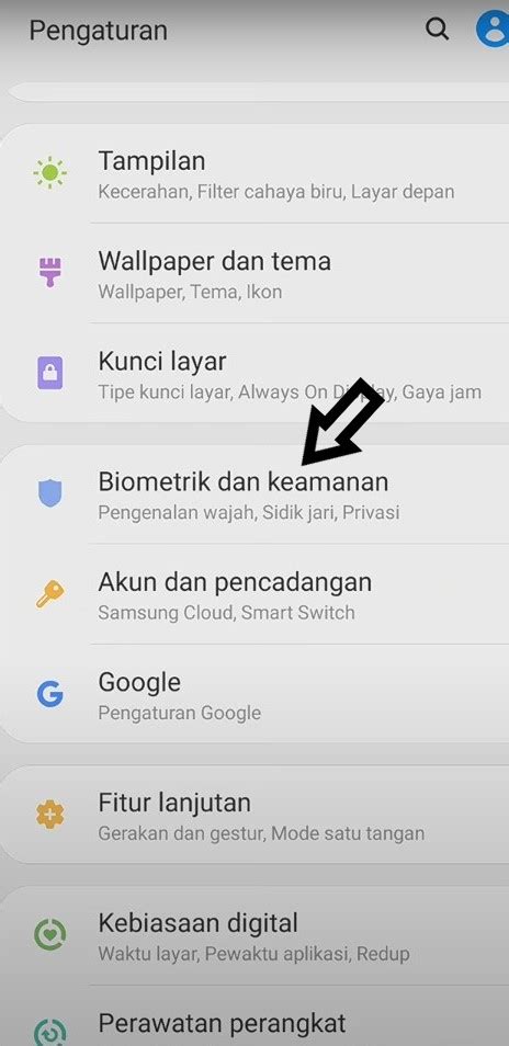 Cara Mengunci Aplikasi Di HP Samsung HP Samsung