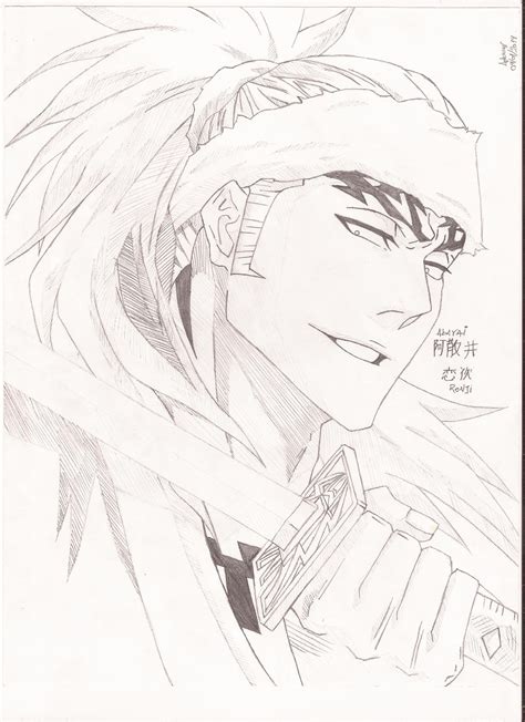 Abarai Renji By Tetsunokenpachi On Deviantart