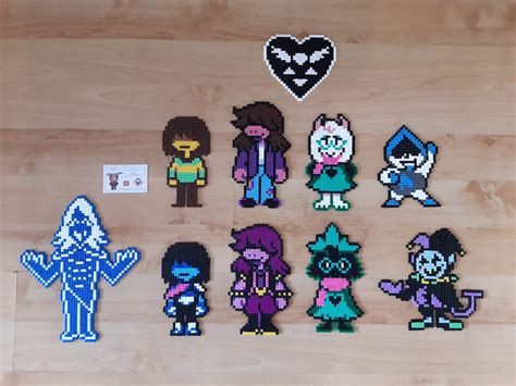 Deltarune Characters: Kris, Susie, Ralsei, Lancer, Jevil, Rouxls Kaard ...