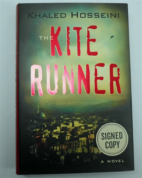 SIGNED The Kite Runner Hardcover Khaled Hosseini 9780147542922