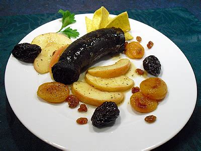 Boudin noir aux fruits secs La recette facile par Toqués 2 Cuisine