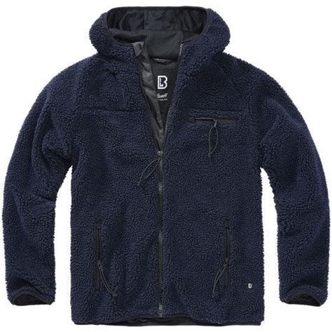 Brandit Teddyfleece Worker Jacke Navy