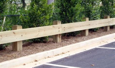 Guard Rails For Parking Lots Bridges And More Mauldin Cook Fence