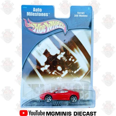 Hot Wheels Ferrari 360 Modena Auto Milestones Mgminis Diecast