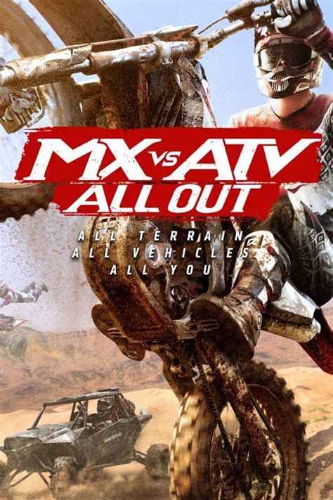 Mx Vs Atv All Out Box Cover Art Mobygames