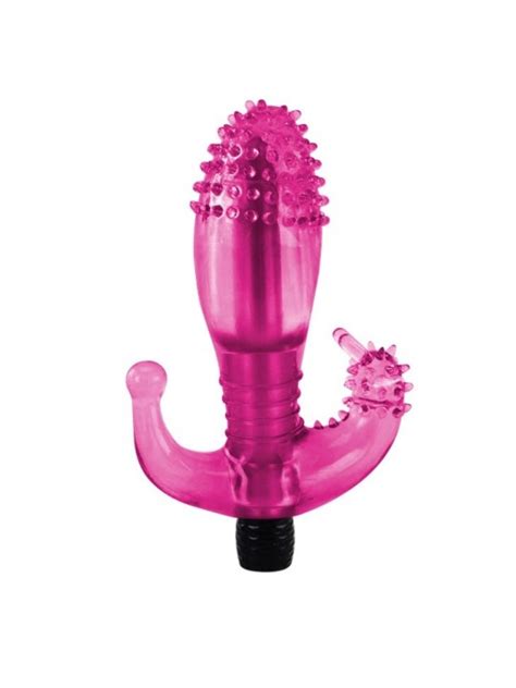 Vibrador Con Funda De Jelly Honeybee Sex Shop Mayoristas Color Rosa