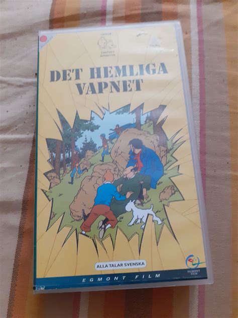 Se produkter som liknar Vhs film tintin det hemliga v på Tradera