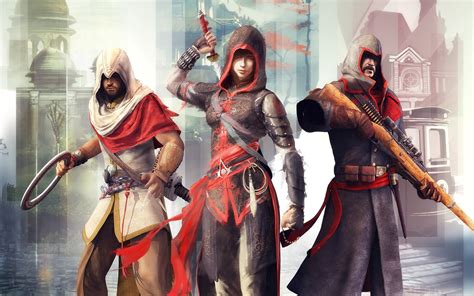 Three Assassin's Creed characters digital wallpaper HD wallpaper ...