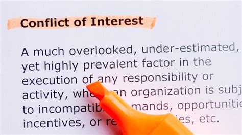 Understanding and Managing Conflicts of Interest: Definitions ...