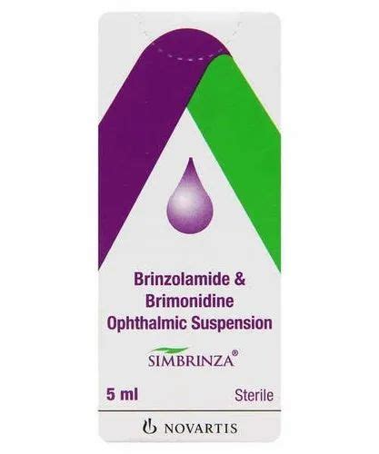 Alcon Brinzolamide Eye Drops Simbrinza At Rs 600 Piece In Thane ID