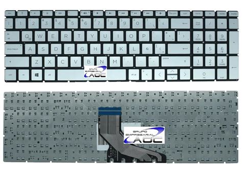 Teclado Hp 15 Da Plateado Grupo Empresarial Aoc