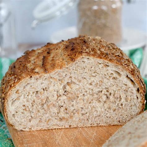 Sourdough Cracked Wheat Bread (Sourdough Bulgur Wheat Bread) - Baking ...