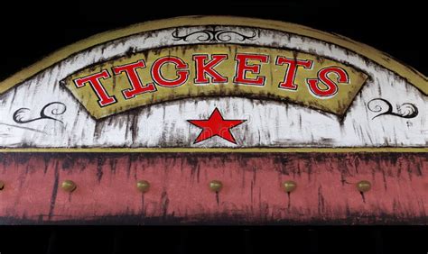 Vintage Carnival Ticket Booth Stock Photos Free And Royalty Free Stock