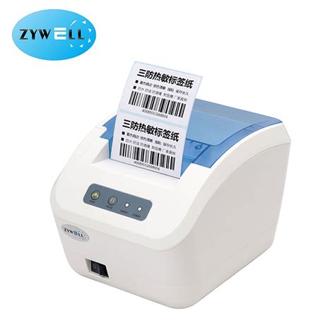 Zywell Grosir High Speed Thermal Label Sticker Printer Zywell Zy