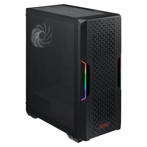 Gabinete Adata Xpg Starker Air Atx Sin Fuente Vidrio Templado Fan