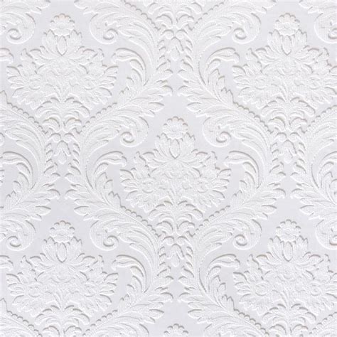 Brewster Wallcovering Anaglypta X 57 Sq Ft Paintable Vinyl Damask