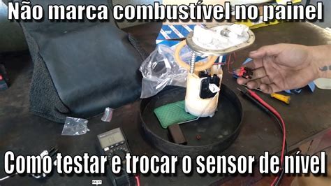 Não marca combustível Como trocar o sensor de nível YouTube