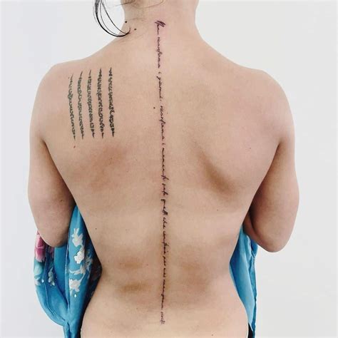 Top Spine Tattoo Design Ideas For Women Updated Favvosee