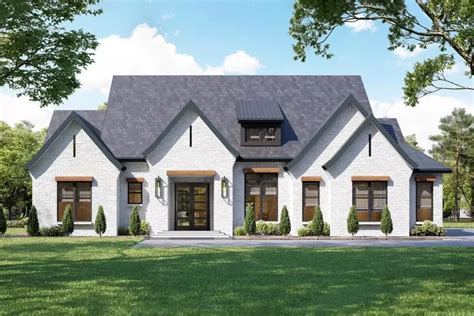 Modern Farmhouse Plan Under Square Feet With Optional Bonus Room