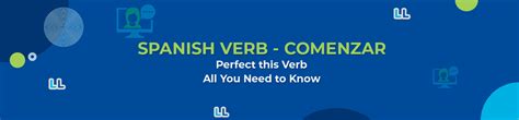 Spanish Verbs - Comenzar - Lingua Linkup