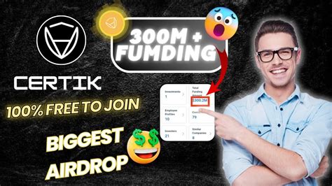 New Airdrop Certik 100 Free To Join 300M Funding Backed By